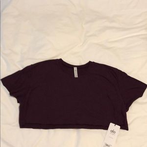 ALO Yoga cropped tee